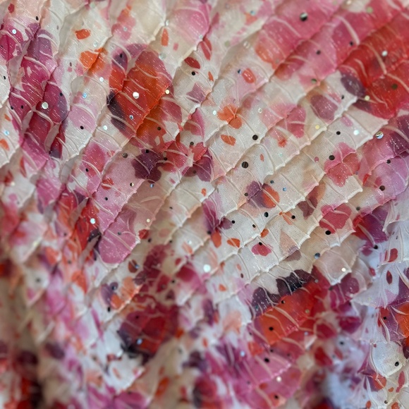 Christopher and Banks Multi Colored Patterned Frilly Dress Tank Size XL - Picture 5 of 5